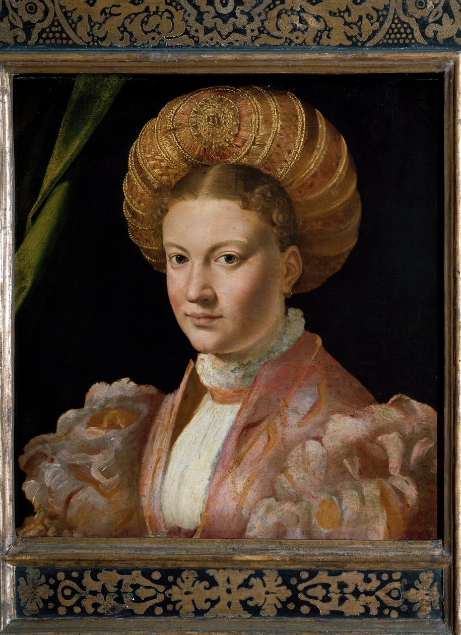 Portrett av en ung kvinne grevinne Gozzadini. (Maleri av Parmigianino