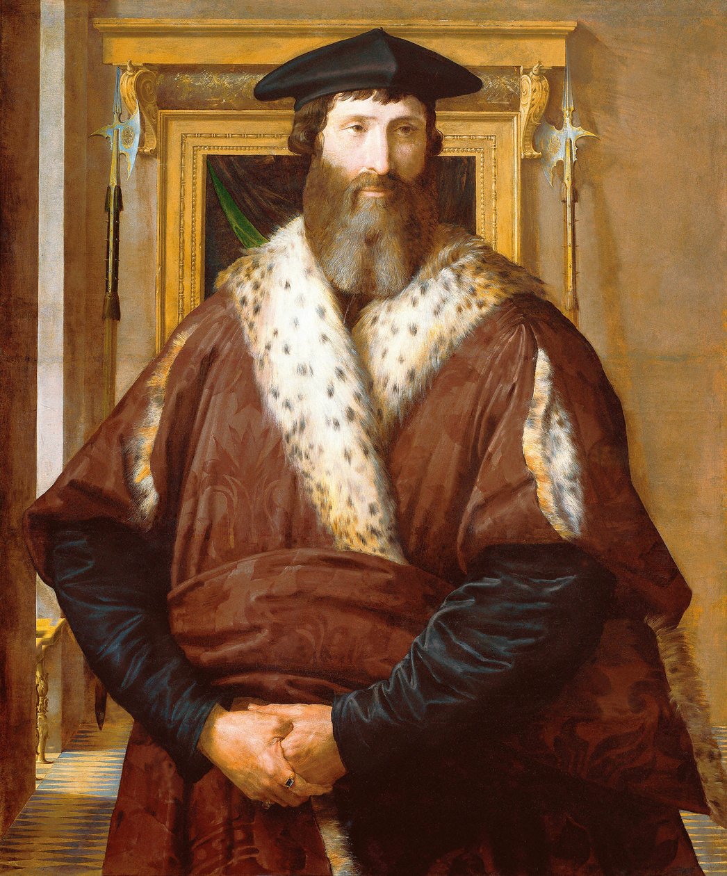 Portrett av Malatesta Baglioni av Parmigianino