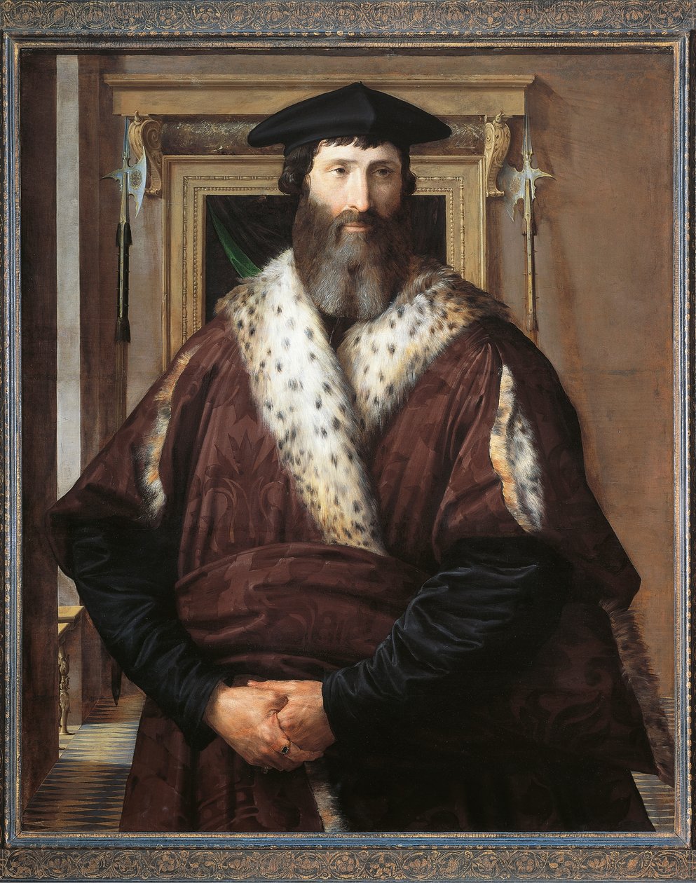 Portrett av Malatesta Baglioni av Parmigianino