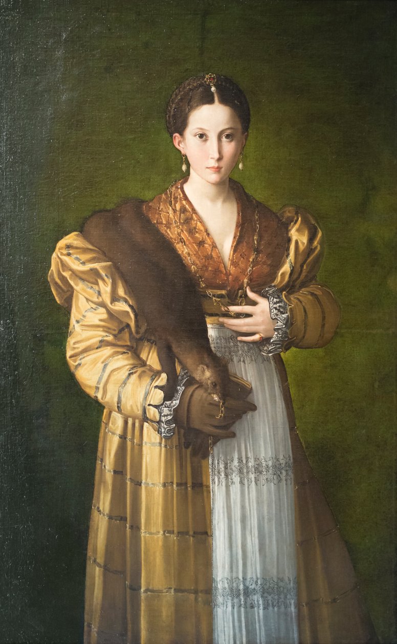 Portrett av en ung dame, Antea av Parmigianino (1503 40)