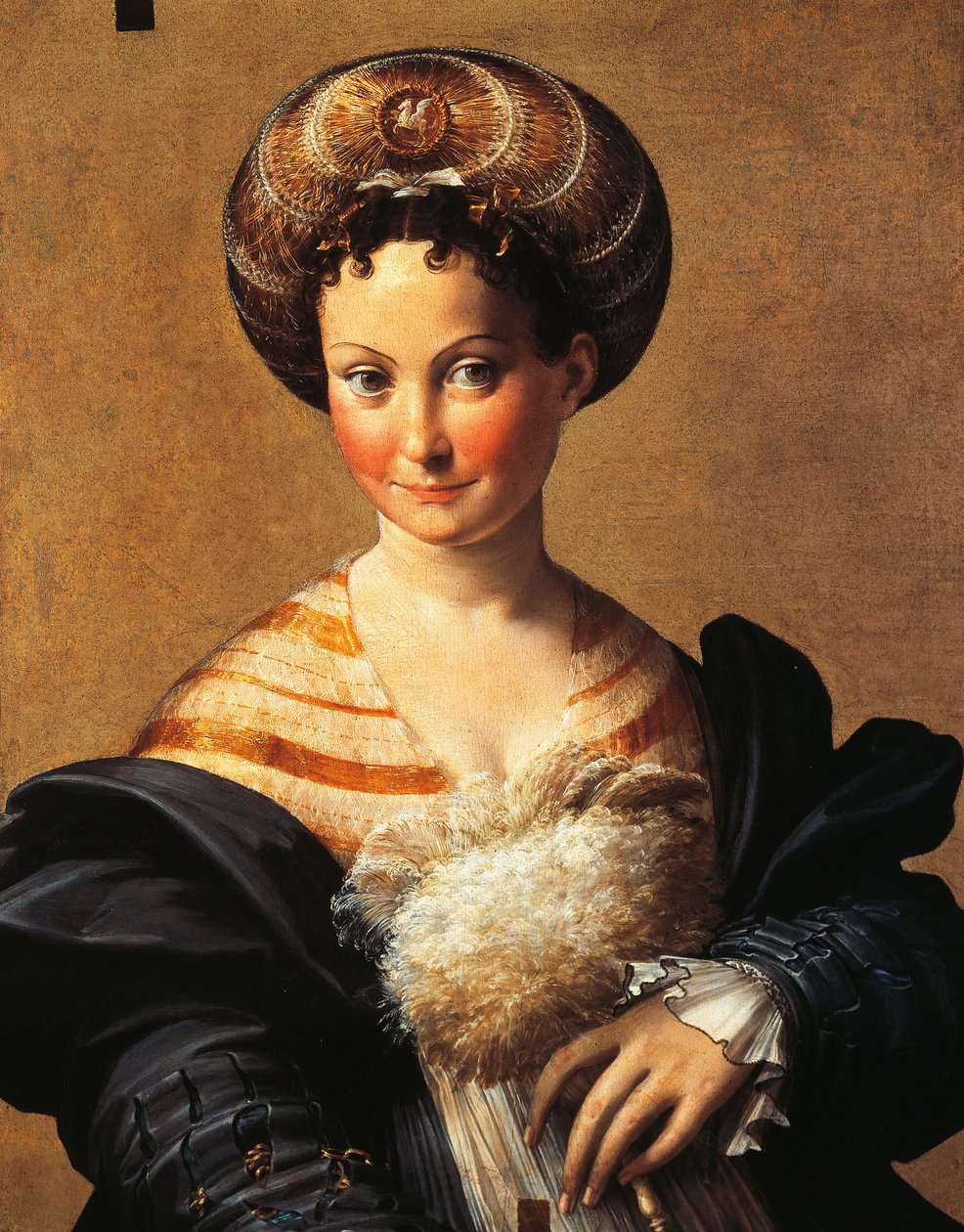 Den tyrkiske slaven, av Francesco Parmigianino (1503-1540) av Parmigianino (1503 40)