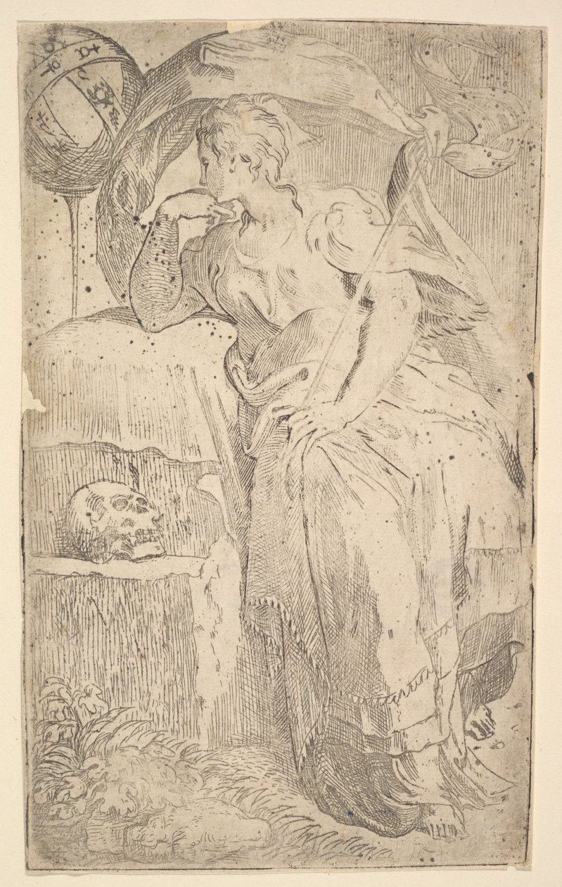 Astrologi, tidlig på 1500-tallet. av Parmigianino