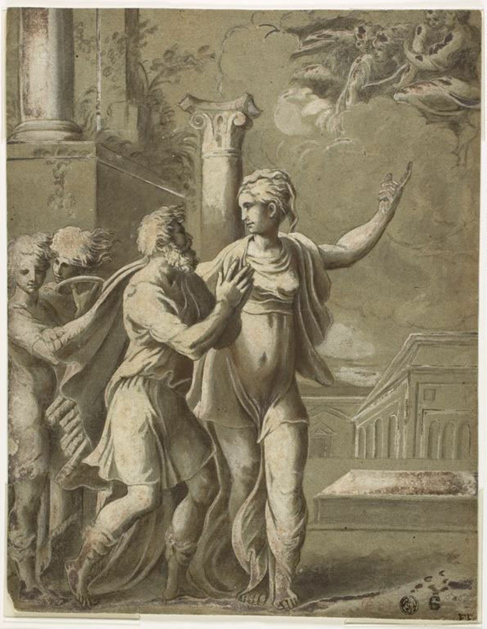 Augustus og den tiburtinske sibylla av Parmigianino