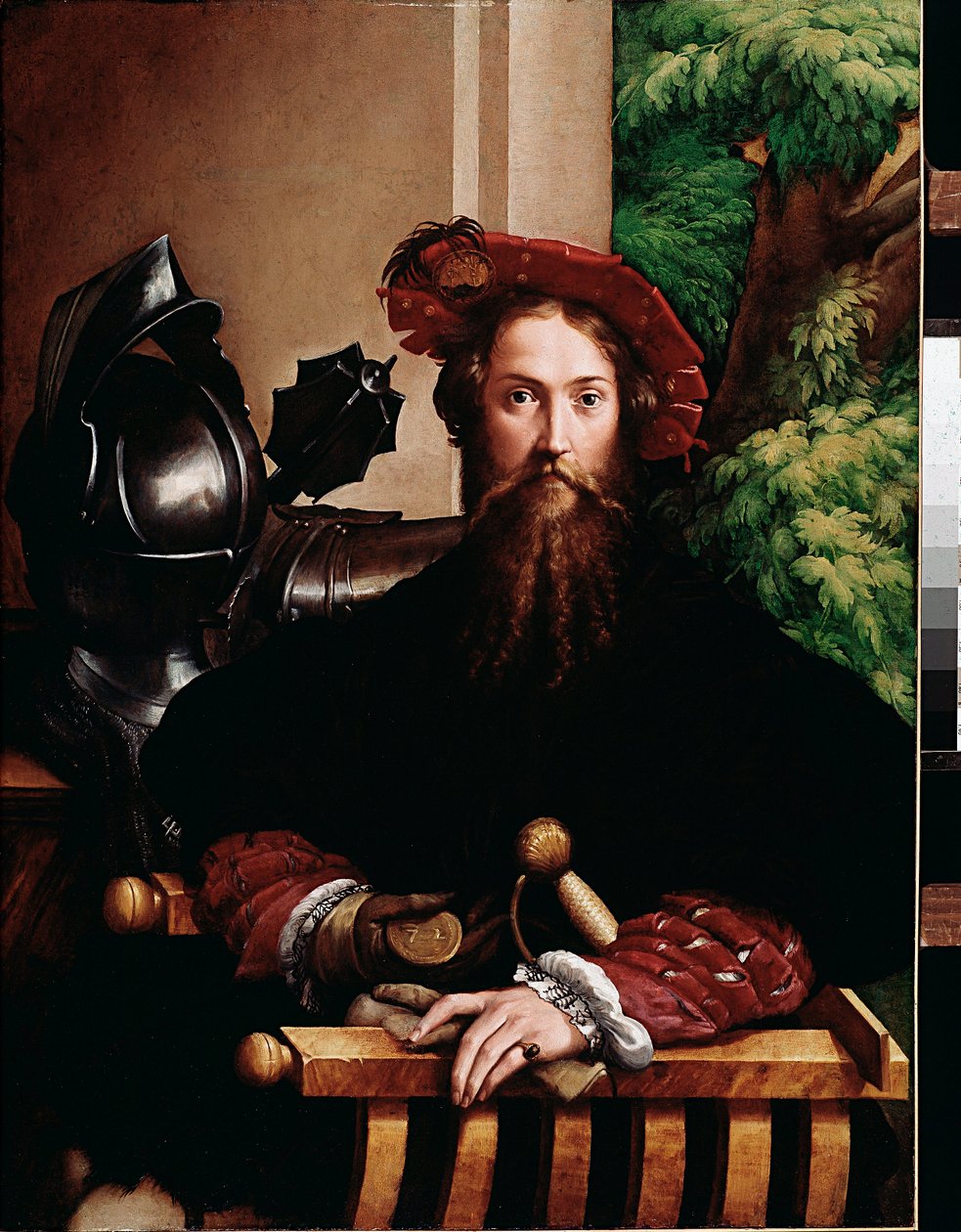 Portrett av Galeazzo Sanvitale, hertug av Fontanellato, ektemann til Paola Gonzaga, 1524 av Parmigianino