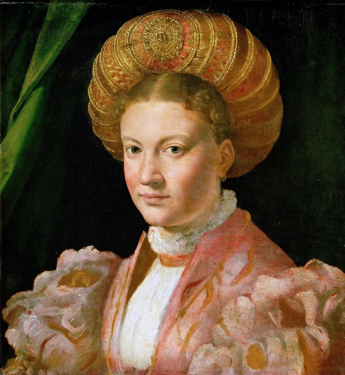 Portrett av en ung dame, ca 1530 av Parmigianino