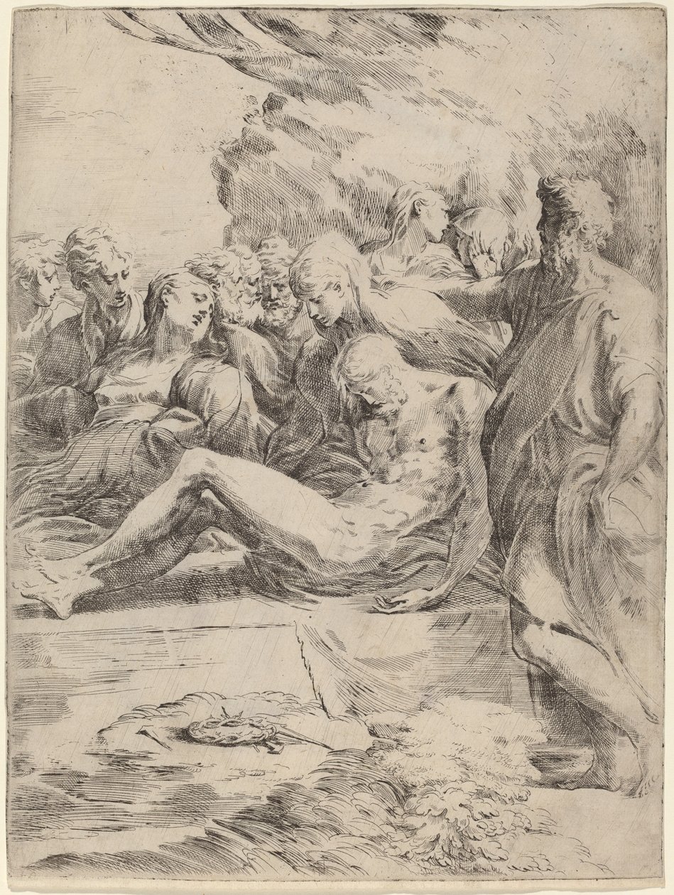 Gravleggingen av Parmigianino