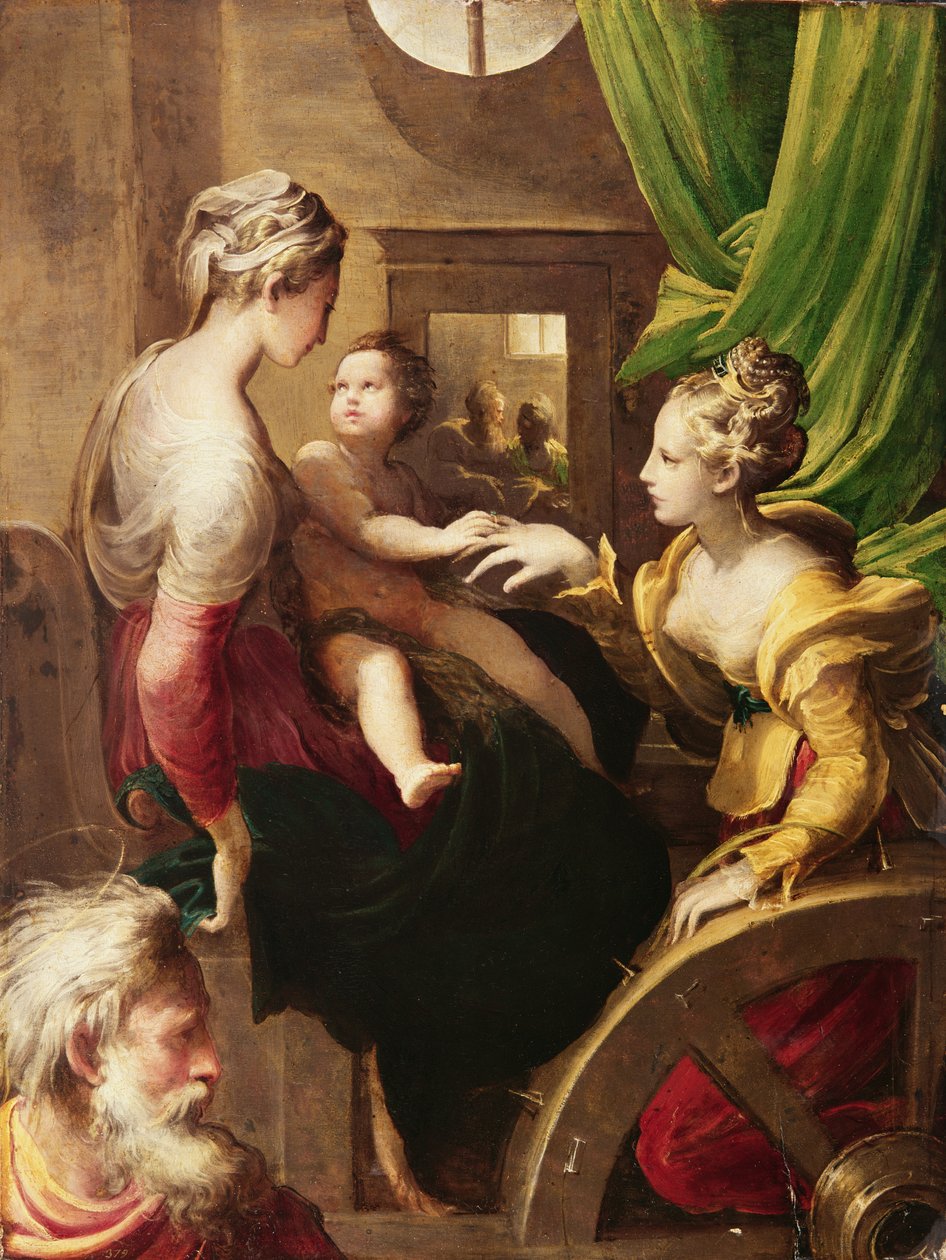 St. Catherines mystiske ekteskap av Parmigianino