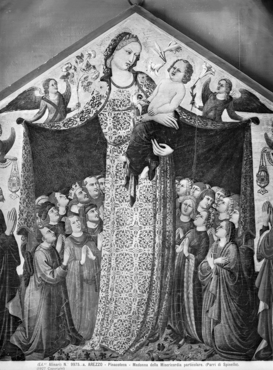 Madonna of Mercy, ca. 1428 (fersk) av Parri Spinelli