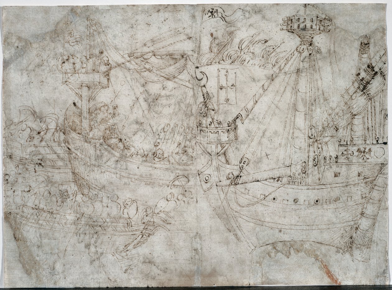 Romfartøy (recto) av Parri Spinelli