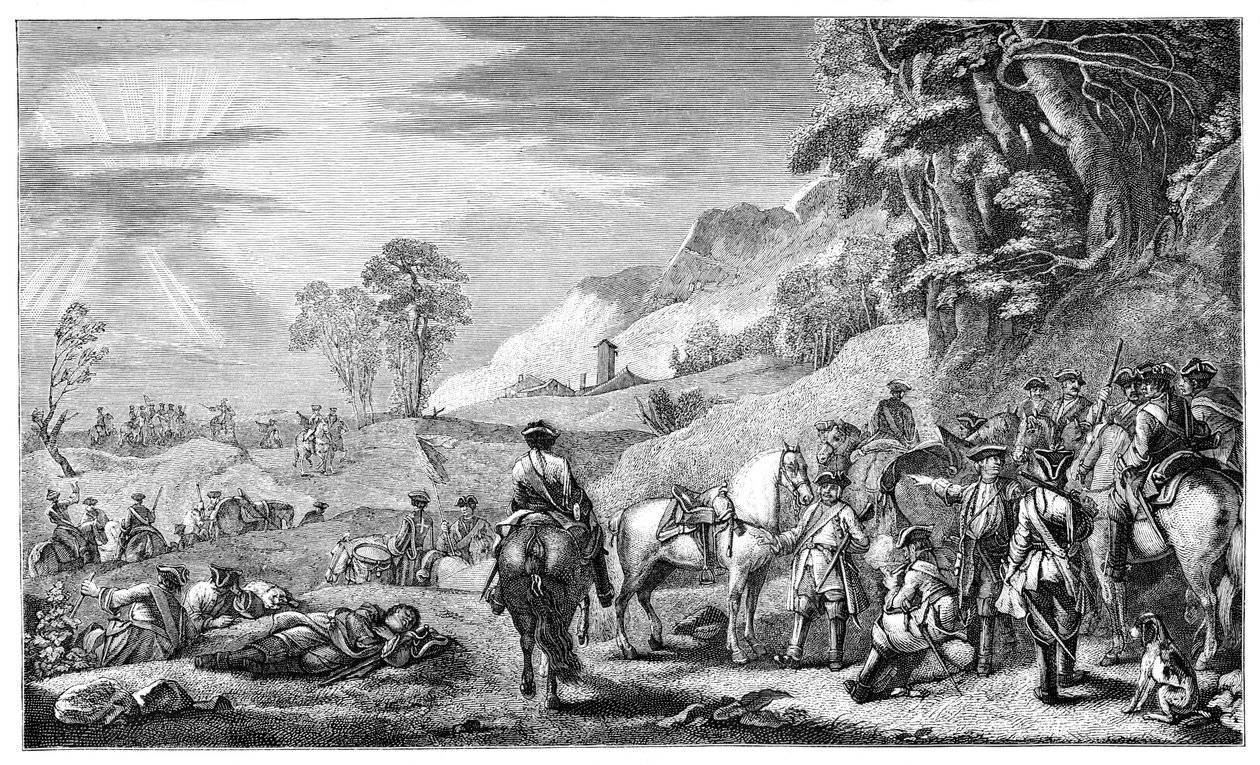 Halt Of Cavalry, 1885. av Parrocel