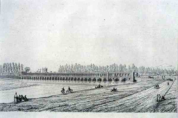 Allah Verdi Khan Bridge, i Isfahan, fra 