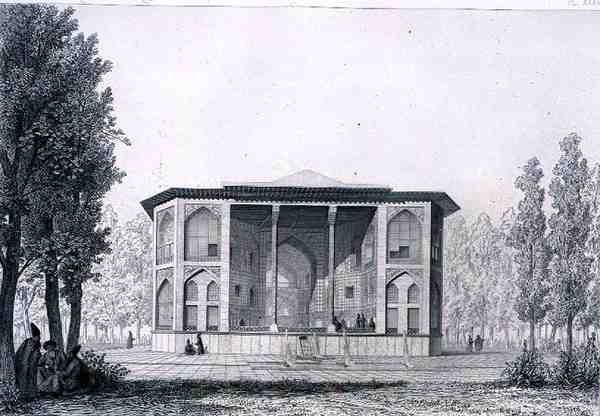 Pavilion of the Eight Paradises, i Isfahan, fra 