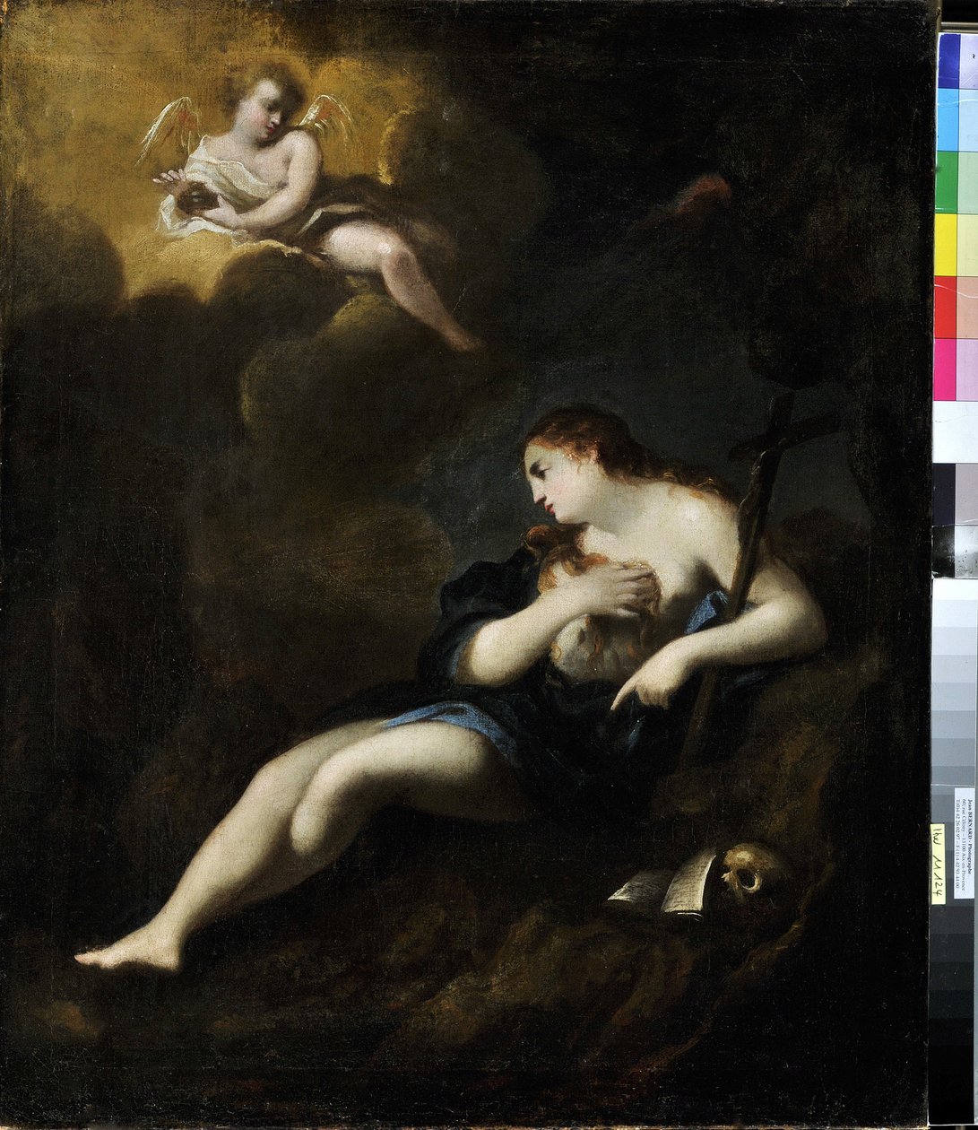 Marie Madeleine penitente (olje på lerret) av Pasqualino