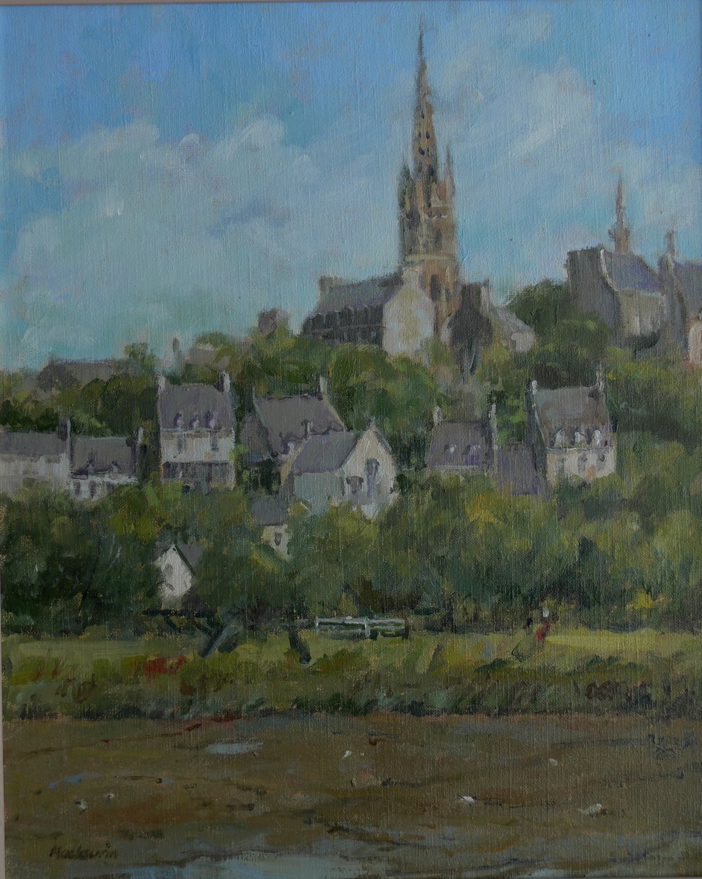 Pont Croix, Bretagne, 2007 av Pat Maclaurin