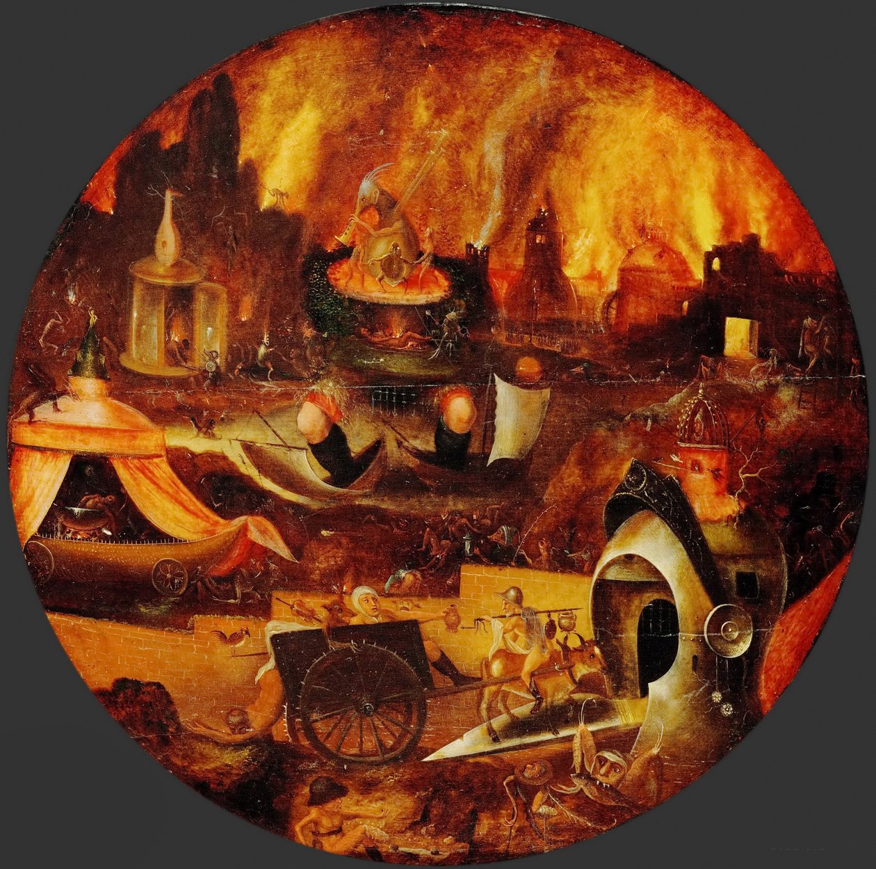 The Hell, ca 1545 av Patinier