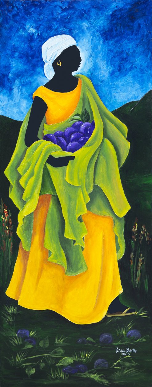 sesong Cayemite, 2011, (akryl på lerret) av Patricia Brintle