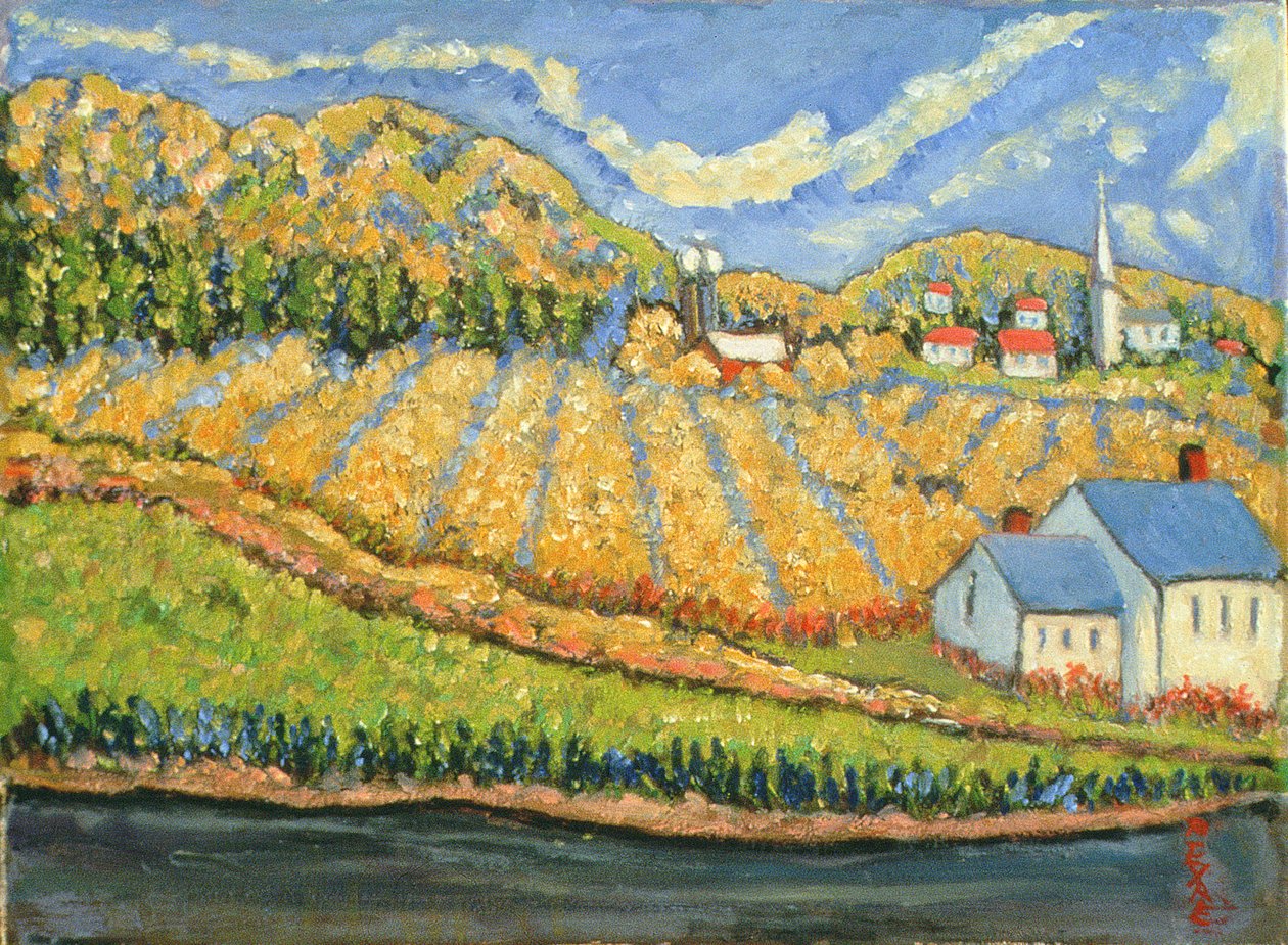 Harvest, St. Germain, Quebec av Patricia Contemporary Artist Eyre