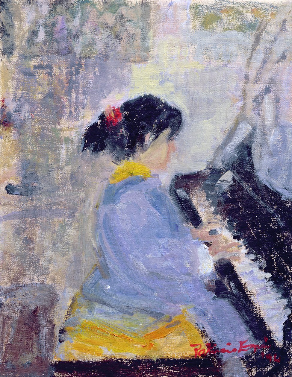 På The Piano, 1994 av Patricia Espir