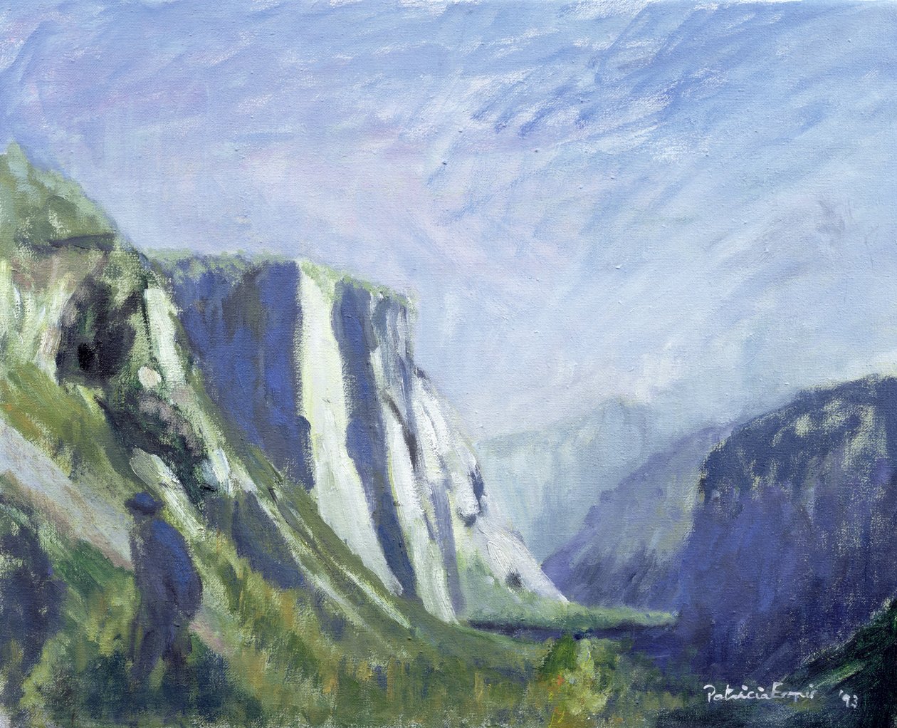 El Capitan, Yosemite nasjonalpark, 1993 av Patricia Espir