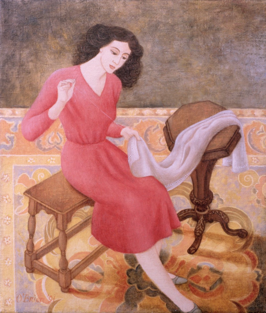 Jentesøm, 1991 av Patricia OBrien