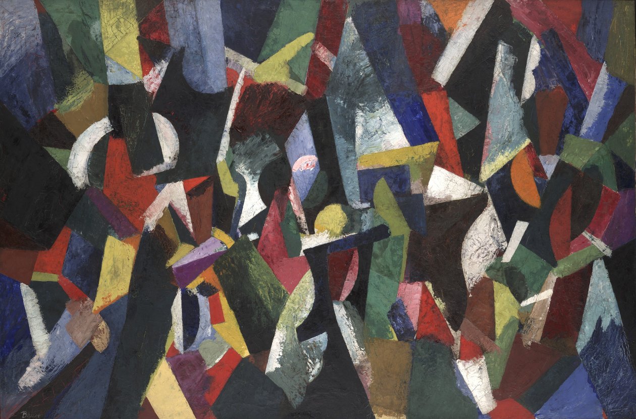 Komposisjon IV, 1916 av Patrick Henry Bruce