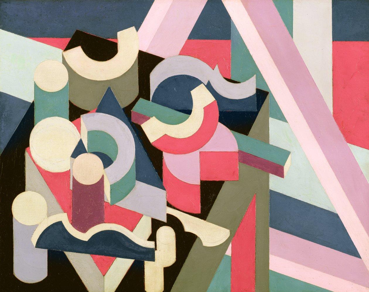 Kubesammensetning #1, 1925-26 av Patrick Henry Bruce