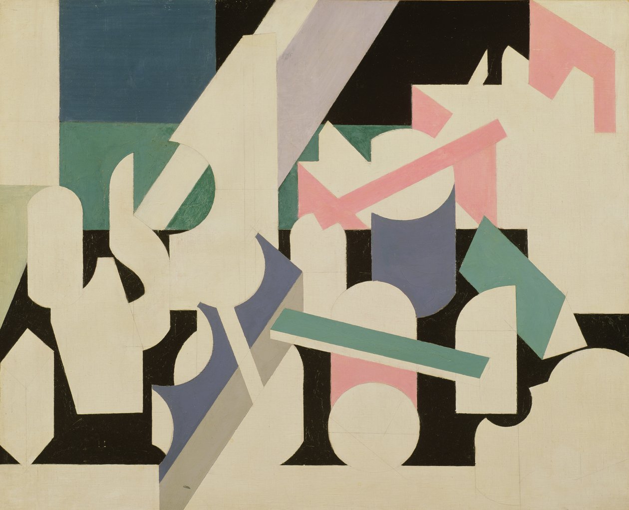 Skjemaer, ca. 1920-21 av Patrick Henry Bruce