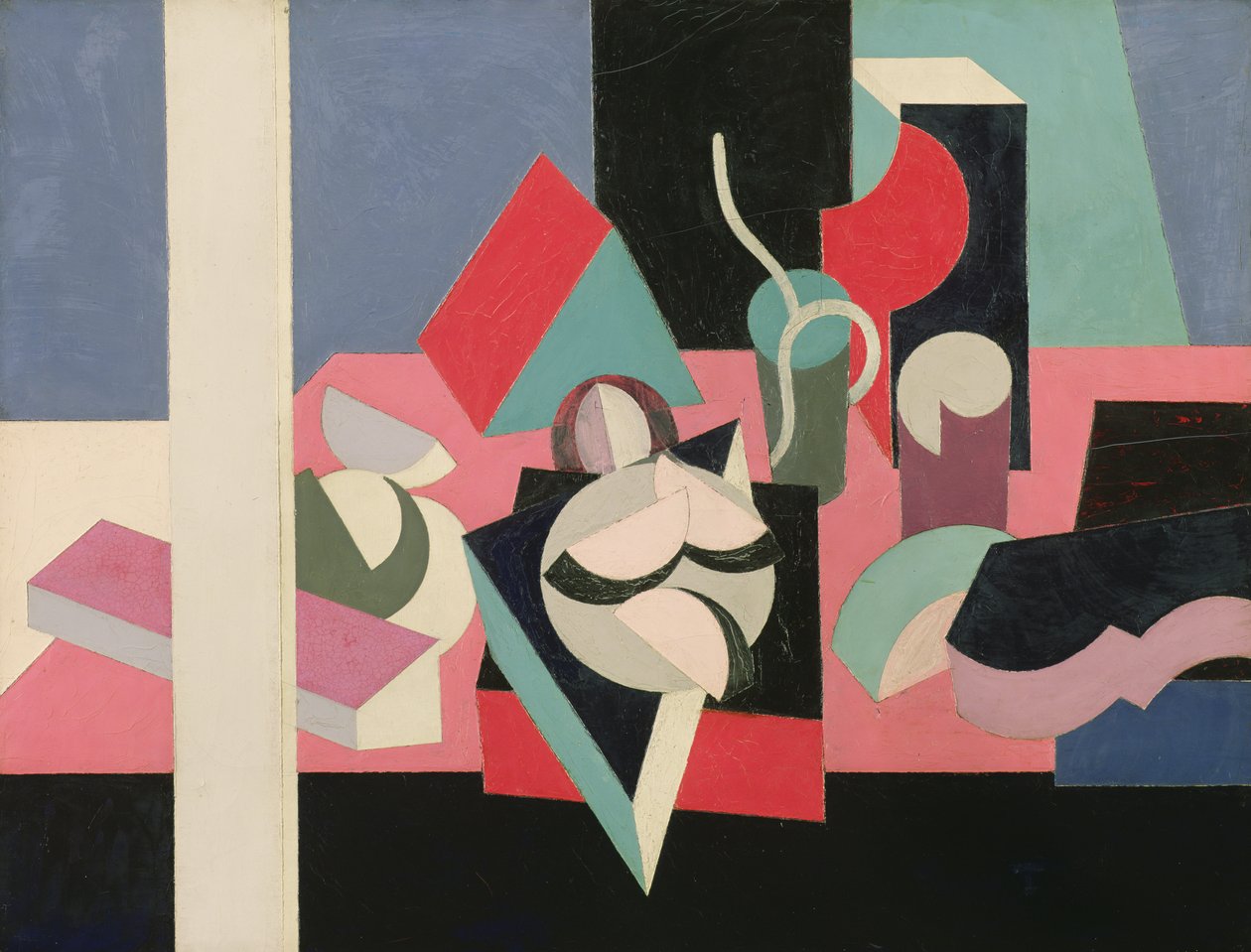 Gjenstander på et bord, ca. 1920-21 av Patrick Henry Bruce