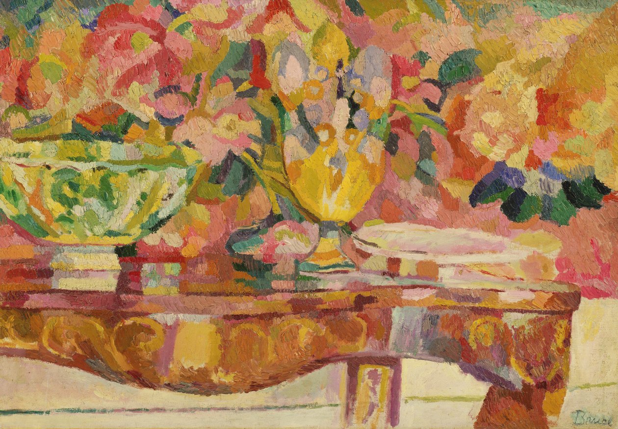 Tapetet og konsoll, 1912 av Patrick Henry Bruce