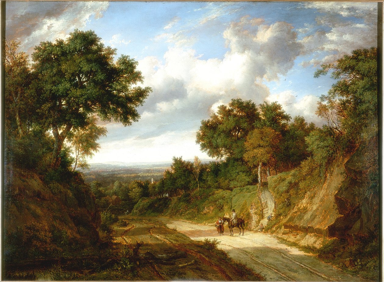 Landskap med figurer av Patrick Nasmyth