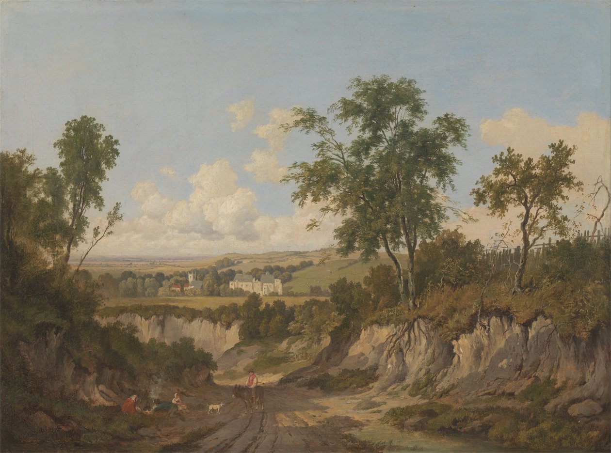 Penshurst Place, Kent av Patrick Nasmyth