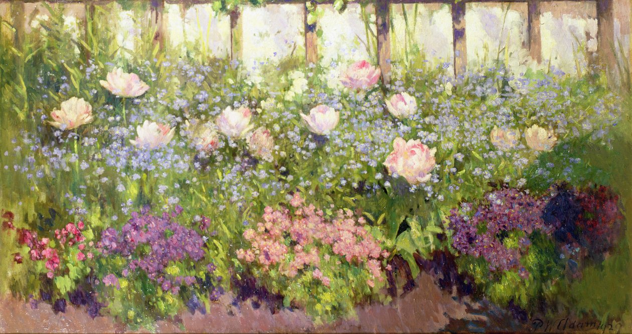 Blomsterkant av Patrick William Adam