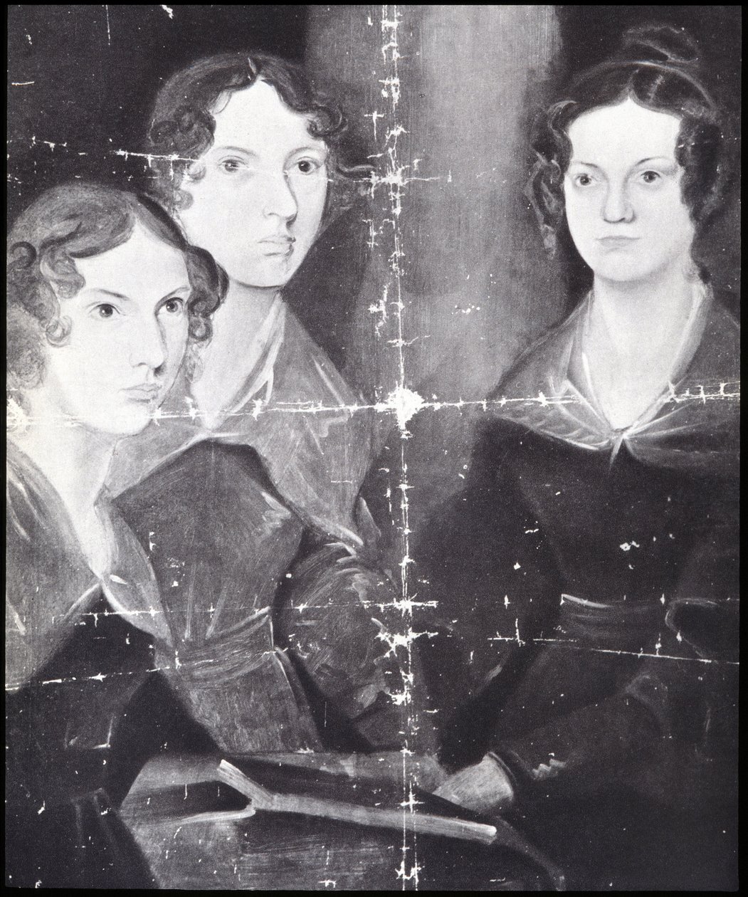 Søstrene Brontë av Patrick Branwell (after) Bronte