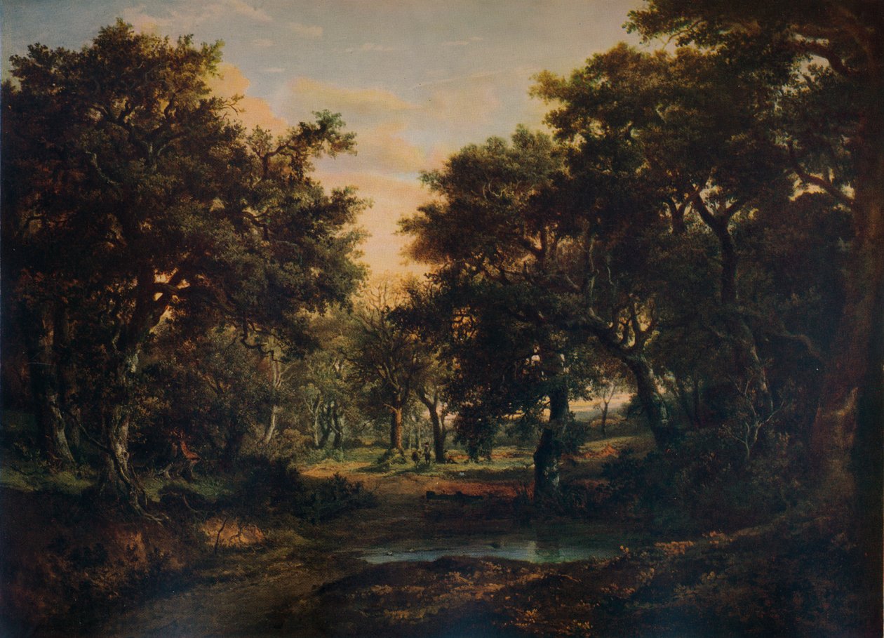 The Edge of the Wood, c1824 av Patrick Nasmyth