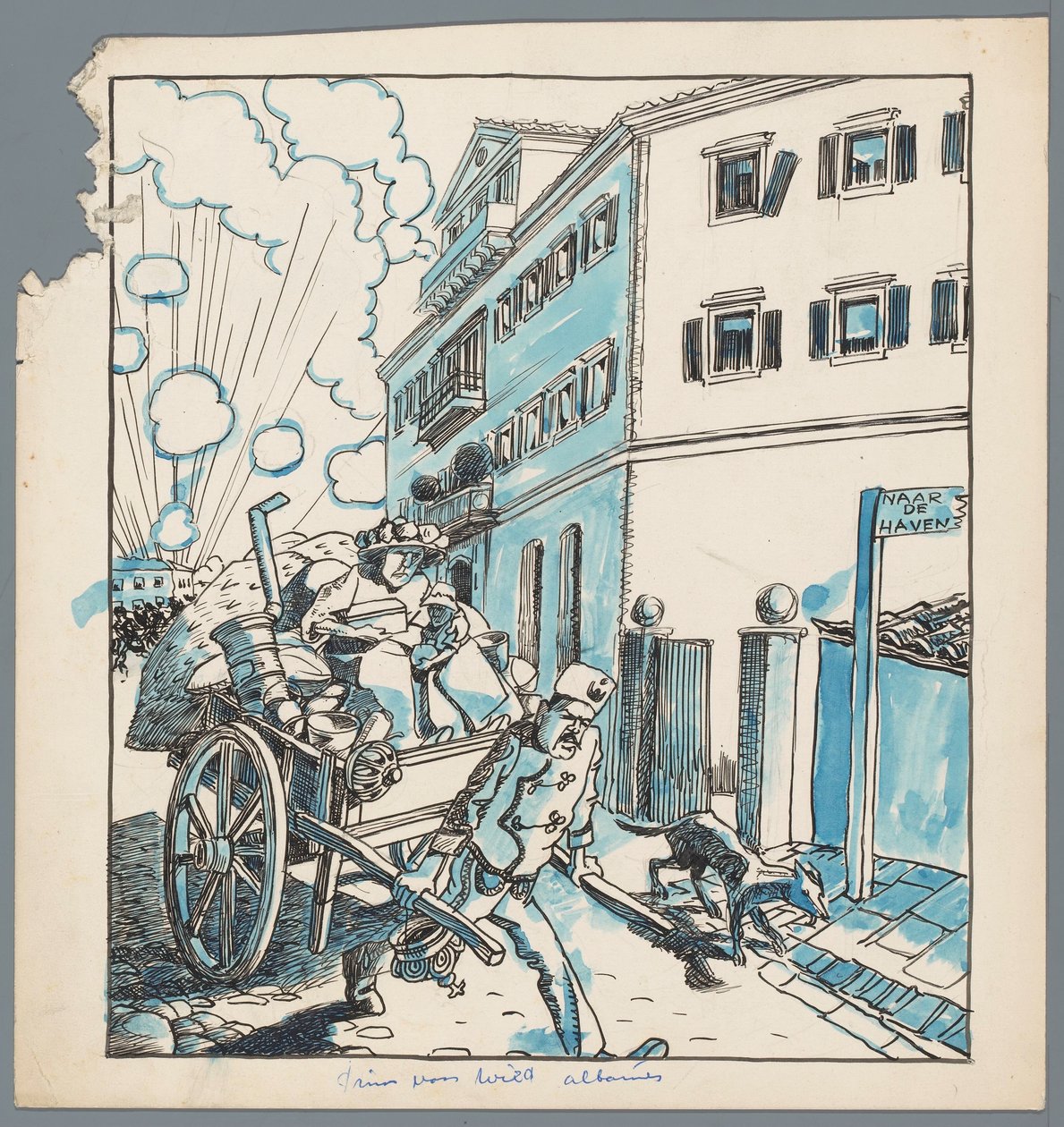 Wilhelm zu Wied Prins von Wied Albanie (tittel på objekt) av Patricq Kroon