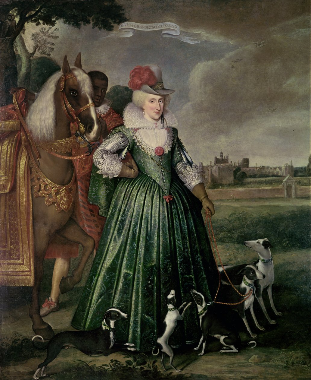 Anne av Danmark, 1617 av Paul van Somer