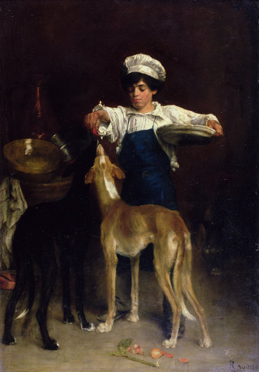 Pantry Boy av Paul Adolphe Rajon