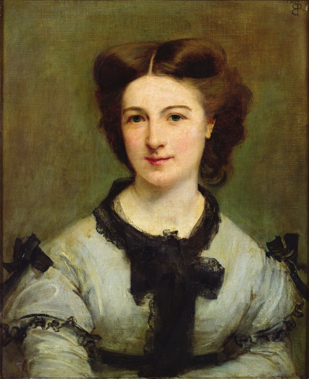 Madame Charles Garnier (1836-1919) 1864 av Paul Baudry