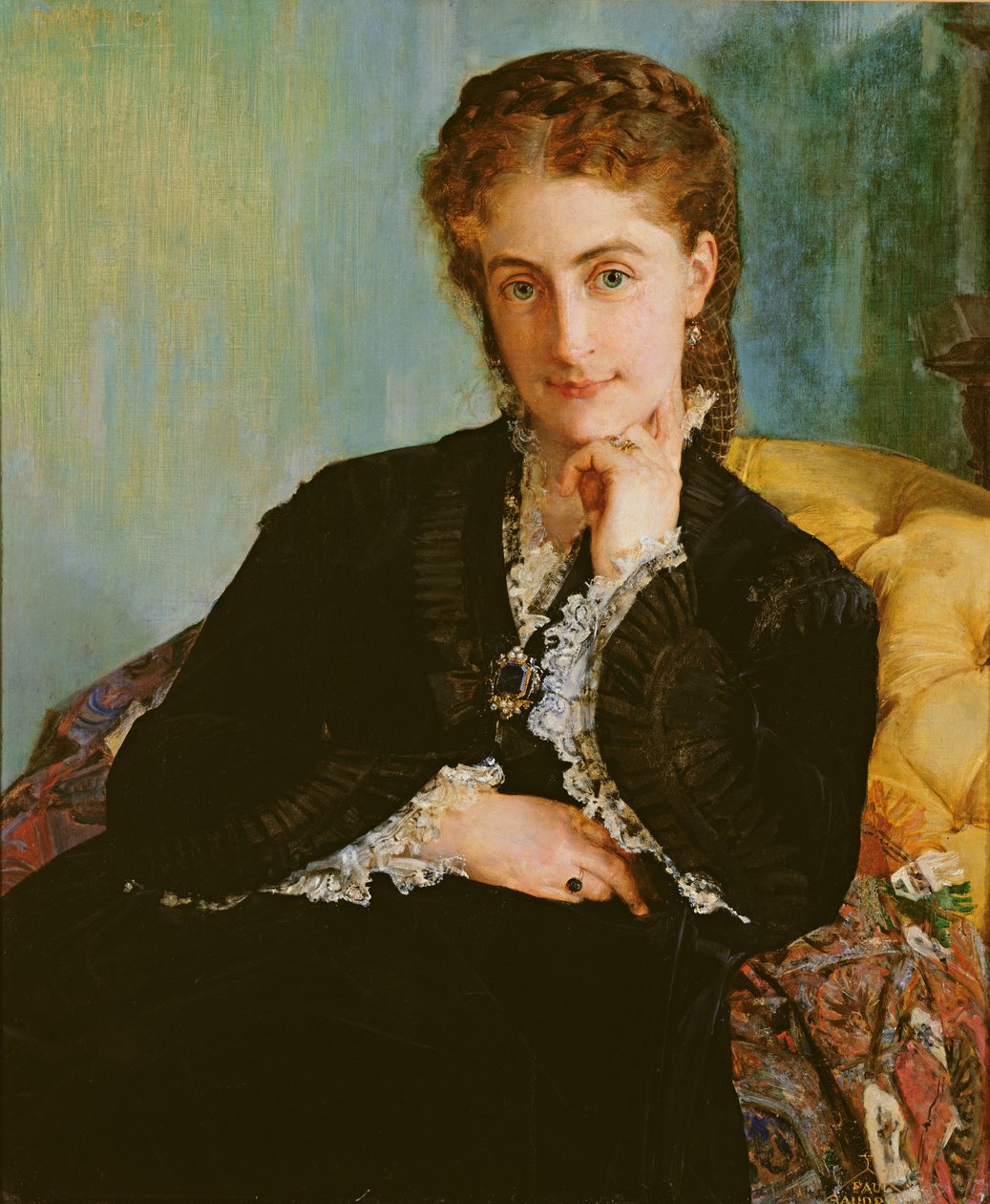 Madame Louis Cézard, 1871 av Paul Baudry