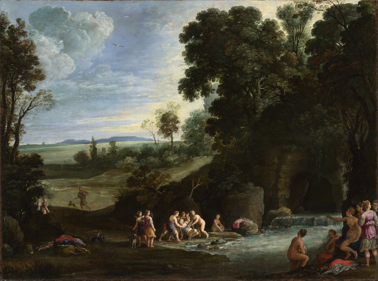 Diana og Callisto av Paul Bril