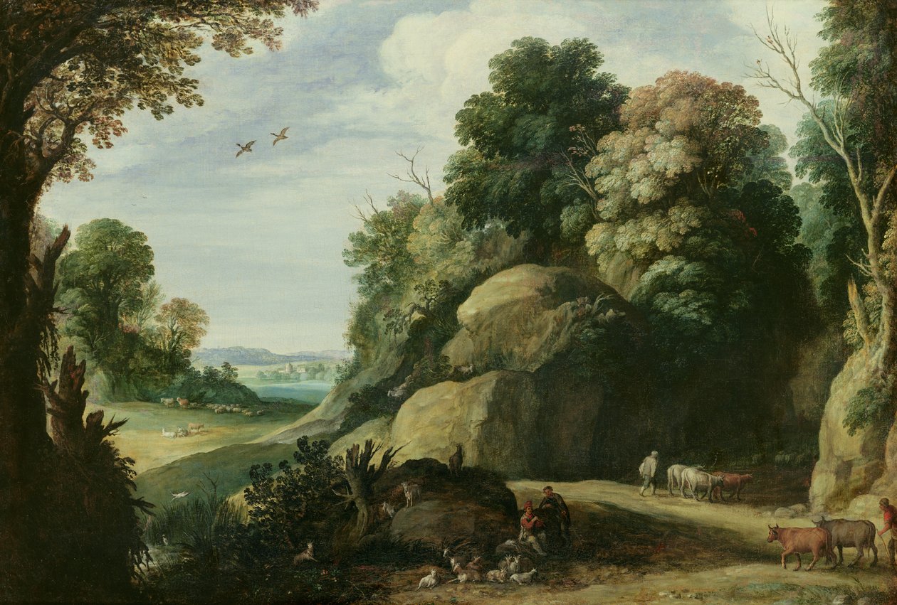Landskap av Paul Bril