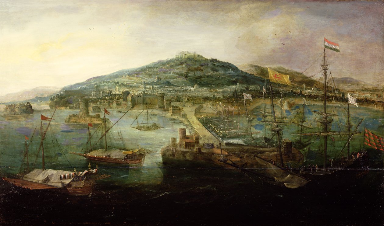 Napolibukten av Paul Bril