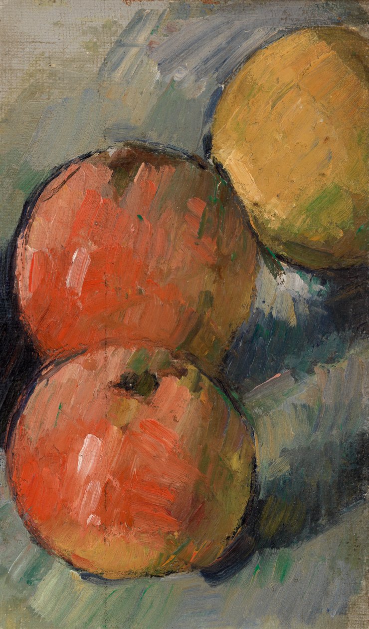 Tre epler, 1878-79 av Paul Cézanne