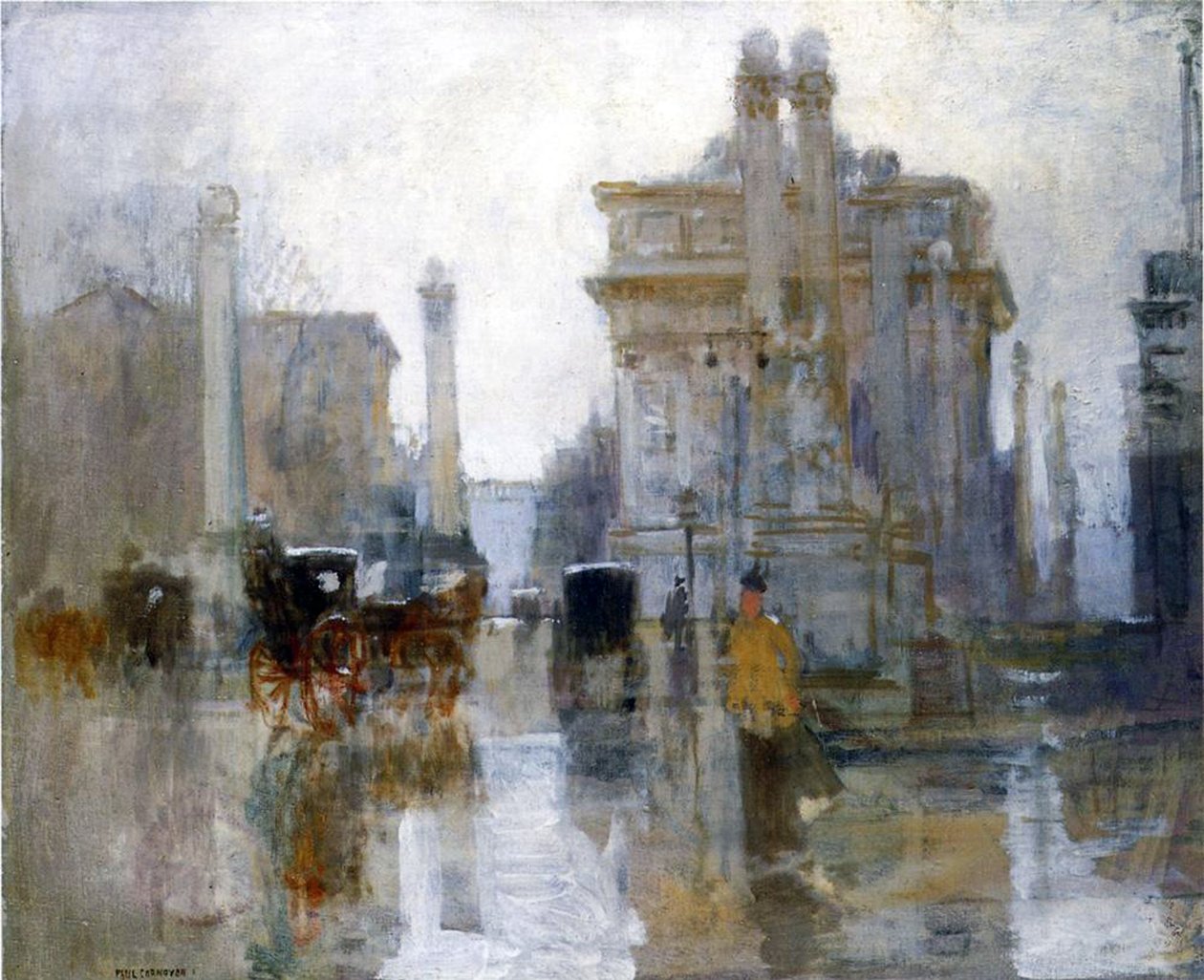 Dewey Arch, ca. 1900 av Paul Cornoyer