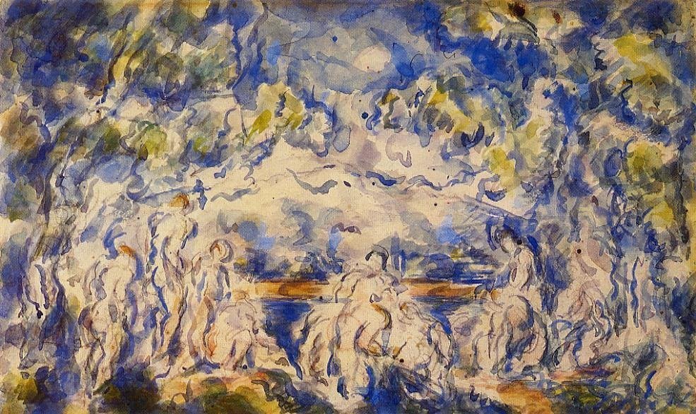 Badende av Paul Cézanne