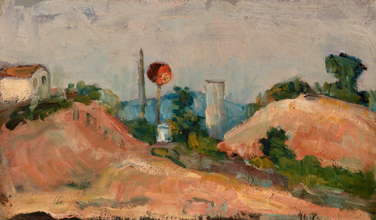 Badende, 1902-04 av Paul Cézanne