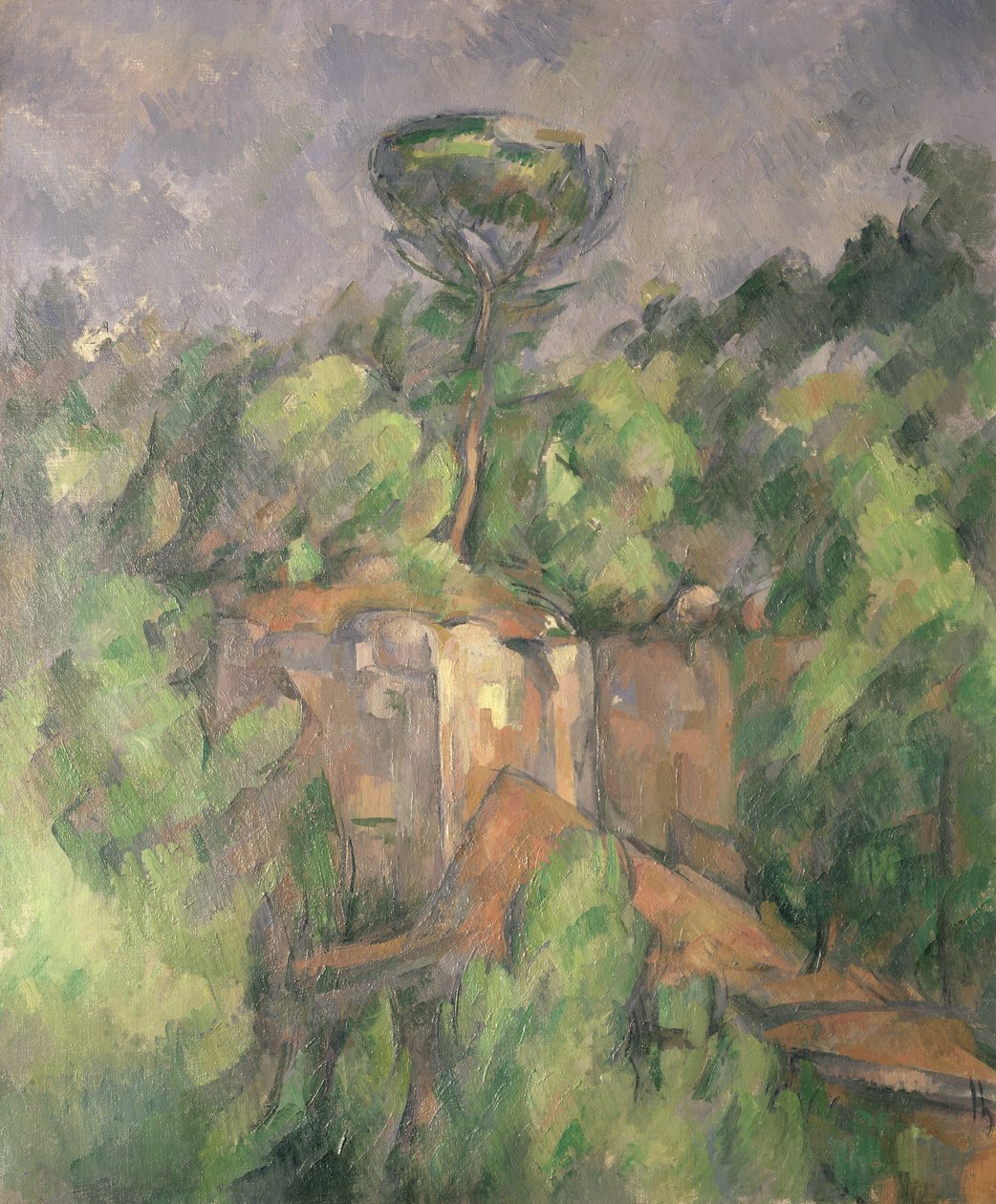 Drink Quarry, 1898-1900 av Paul Cézanne