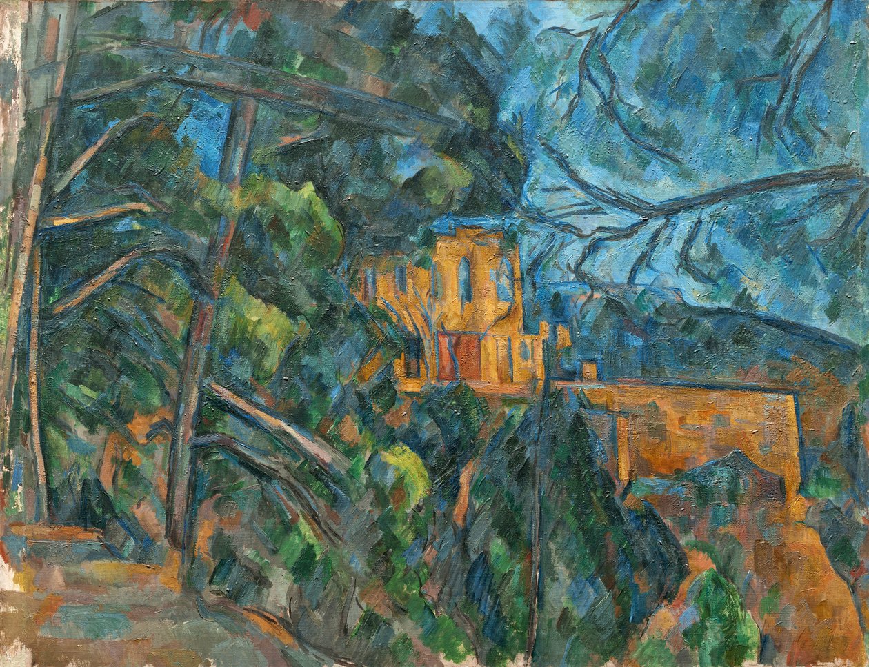 Chateau Noir, 1900-04 av Paul Cézanne