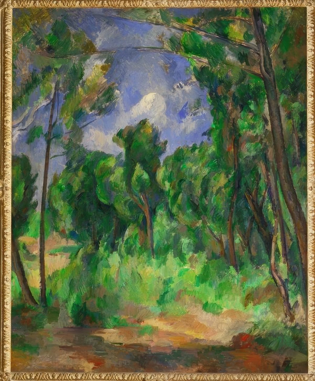 Lysning av Paul Cézanne