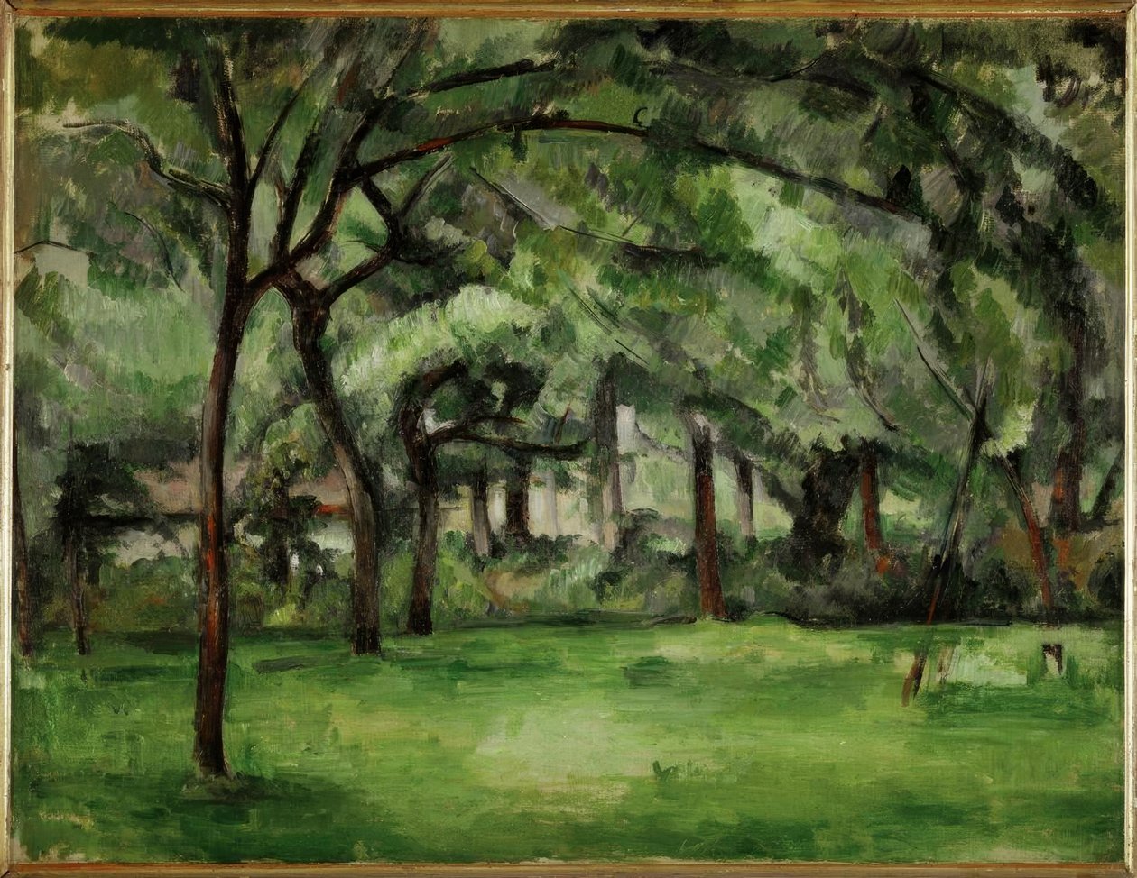 Normande Farm, sommer (Hattenville) av Paul Cézanne